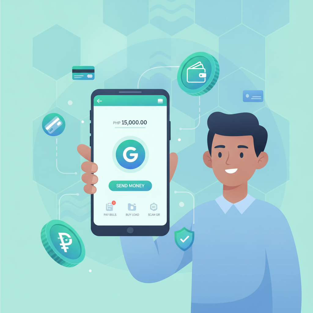 Illustration: How to Make Your First Deposit on Super JD Using GCash