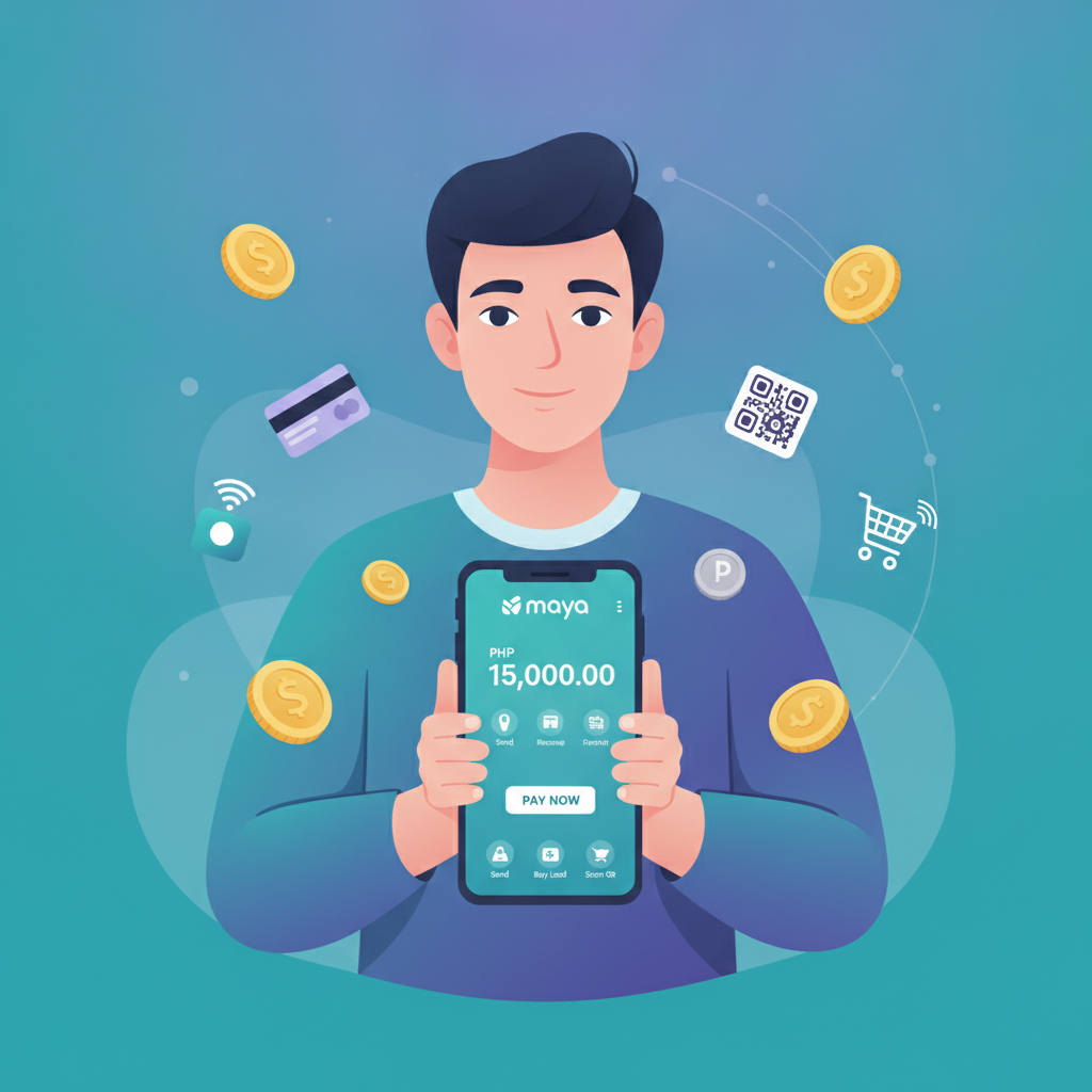 Illustration: How to Deposit on Super JD Using Maya: First-Time User Guide
